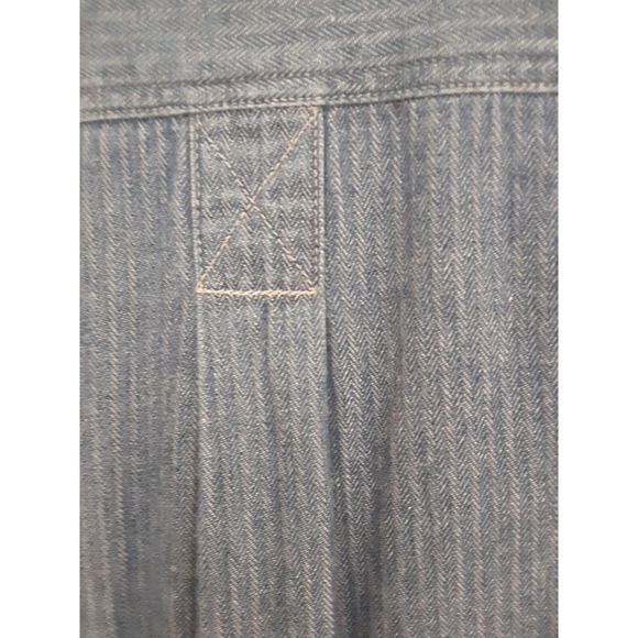 Aeropostale Men's Blue Two Tone Denim Shacket Size XL - Picture 4 of 5